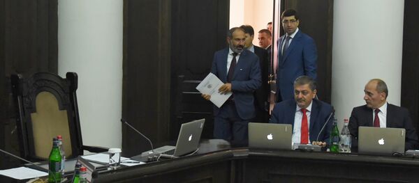 Заседание правительства Армении (11 мая 2018). Еревaн - Sputnik Армения