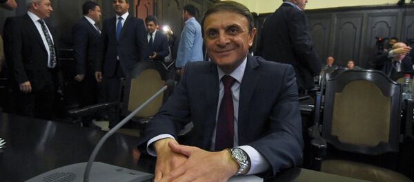 Начальник Полиции Армении Валерий Осипян на заседании правительства Армении (11 мая 2018). Еревaн Начальник Полиции Армении Валерий Осипян на заседании правительства Армении (11 мая 2018). Еревaн - Sputnik Արմենիա