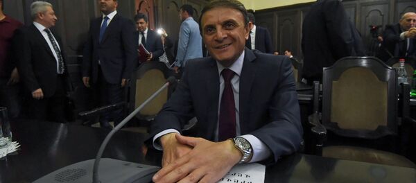 Начальник Полиции Армении Валерий Осипян на заседании правительства (11 мая 2018). Еревaн Начальник Полиции Армении Валерий Осипян на заседании правительства (11 мая 2018). Еревaн - Sputnik Армения