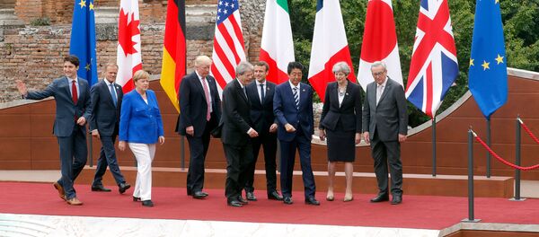 Встреча глав стран Большой Семерки  (26 мая 2017). Сицилия, Италия - Sputnik Армения