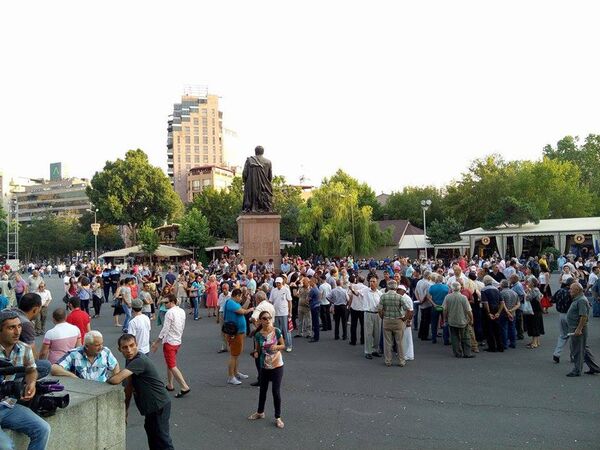 митинг на площади Свободы в Ереване - Sputnik Армения