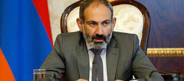 Премьер-министр Армении Никол Пашинян на совещании нового правительства (13 мая 2018). Еревaн - Sputnik Армения