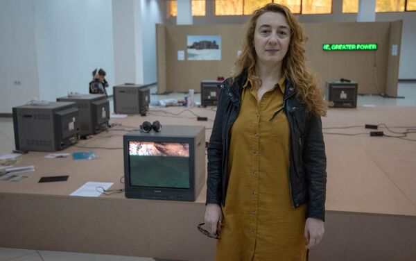 Куратор международной ярмарки современного искусства Armenian Art Fair Ева Хачатрян - Sputnik Армения
