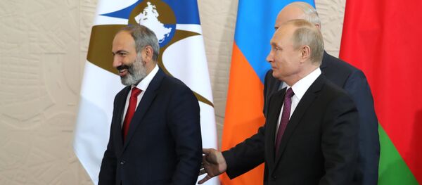 Заседание Высшего Евразийского экономического совета (14 мая 2018). Сочи - Sputnik Արմենիա