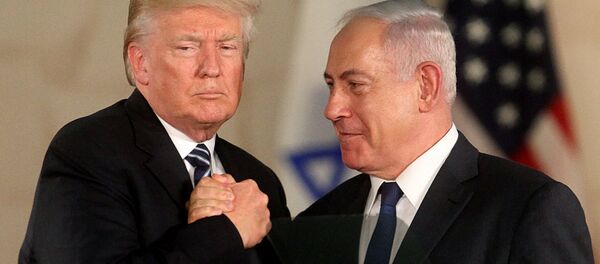 Президент США Дональд Трамп и премьер-министр Израиля Биньямин Нетаньяху в Музее Израиля (23 мая 2017). Иерусалим Президент США Дональд Трамп и премьер-министр Израиля Биньямин Нетаньяху в Музее Израиля (23 мая 2017). Иерусалим - Sputnik Армения