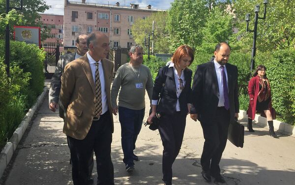 Министр образования и науки Армении Араик Арутюнян прибыл в Ширакский государственный университет (15 мая 2018). Гюмри - Sputnik Армения