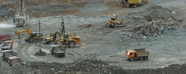 Золотодобывающий рудник компании ГеоПроМайнинг Голд - Sputnik Армения