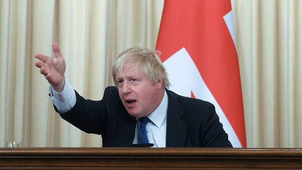 Министр иностранных дел Великобритании Борис Джонсон - Sputnik Արմենիա