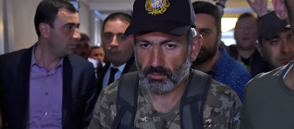 Пресс-конференция Никола Пашиняна (27 апреля 2018). Гостиница Marriott Armenia, Ереван - Sputnik Армения