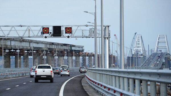 Начало автомобильного движения по Крымскому мосту - Sputnik Արմենիա