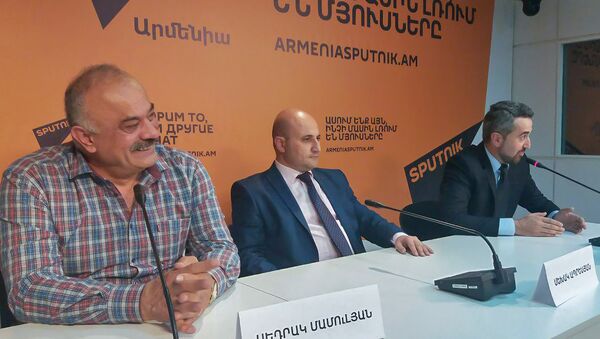 Пресс-конференция Фестиваль толмы и гастротуризм в Армении - Sputnik Армения