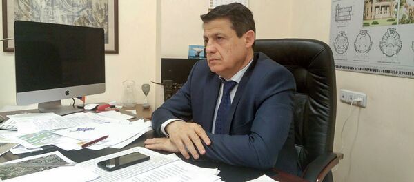 Главный архитектор Еревана Тигран Барсегян - Sputnik Армения