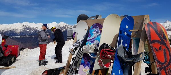 Фестиваль Quick Silver new camp в «Роза Хутор». Фестиваль Quick Silver new camp в «Роза Хутор». - Sputnik Армения