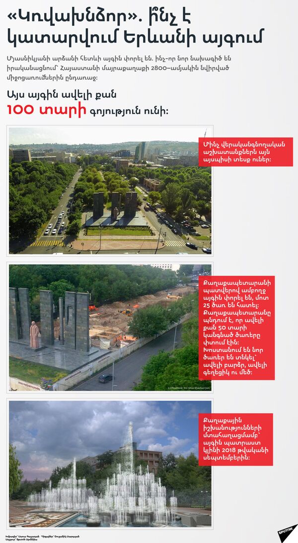 «Կռվախնձոր». ի՞նչ է կատարվում Երևանի այգում - Sputnik Արմենիա