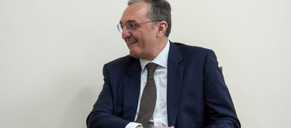 Министр иностранных дел Армении Зограб Мнацаканян Министр иностранных дел Армении Зограб Мнацаканян - Sputnik Армения