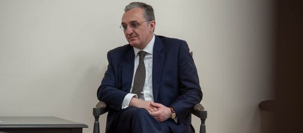 Министр иностранных дел Армении Зограб Мнацаканян Министр иностранных дел Армении Зограб Мнацаканян - Sputnik Արմենիա