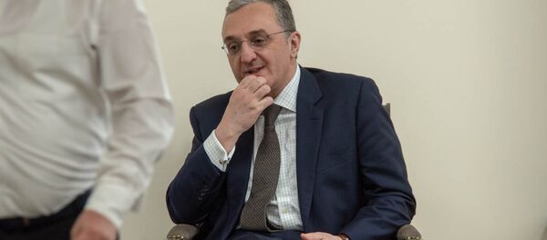 Министр иностранных дел Армении Зограб Мнацаканян Министр иностранных дел Армении Зограб Мнацаканян - Sputnik Արմենիա