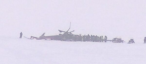 СПУТНИК_Вертолет Ми-8 потерпел крушение в Красноярском крае. Кадры с места ЧП СПУТНИК_Вертолет Ми-8 потерпел крушение в Красноярском крае. Кадры с места ЧП - Sputnik Армения