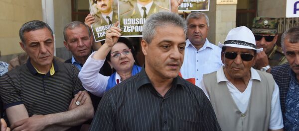 Акция протеста у Кассационного суда (18 мая 2018). Еревaн - Sputnik Армения