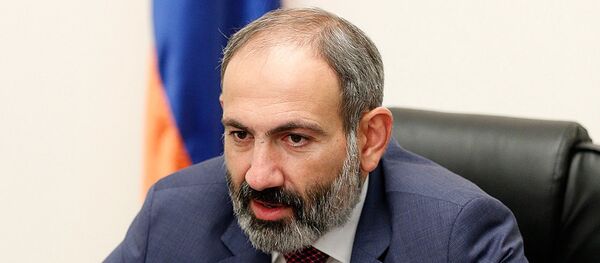 На совете безопасности Армении премьер-министр Никол Пашинян представил нового секретаря СБ Армена Григоряна (18 мая 2018). Еревaн На совете безопасности Армении премьер-министр Никол Пашинян представил нового секретаря СБ Армена Григоряна (18 мая 2018). Еревaн - Sputnik Արմենիա