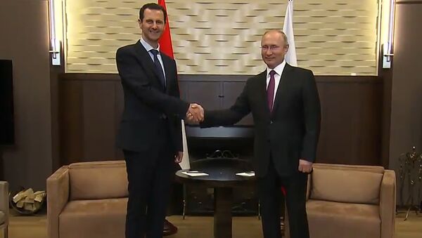 Путин и Асад провели переговоры - Sputnik Армения