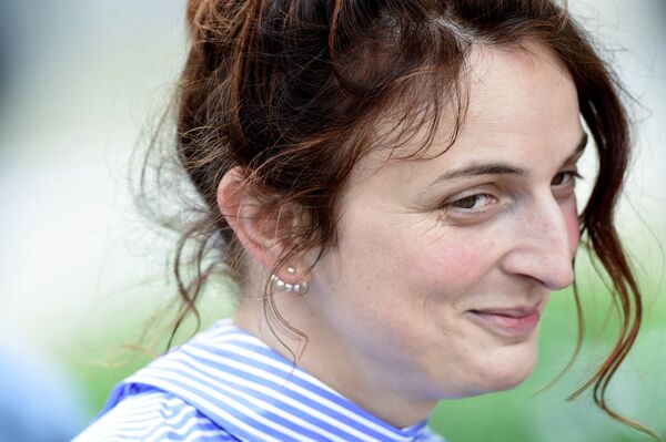 Режиссер Аличе Рорвахер на фотоколле фильма Happy As Lazzaro 71-го Каннского кинофестиваля (14 мая 2018). Канны, Франция - Sputnik Արմենիա