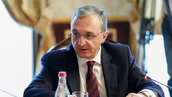Министр иностранных дел Армении Зограб Мнацаканян - Sputnik Армения