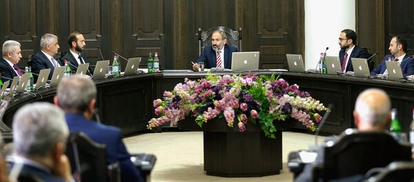 Внеочередное заседание правительства Армении (22 мая 2018). Еревaн Внеочередное заседание правительства Армении (22 мая 2018). Еревaн - Sputnik Армения