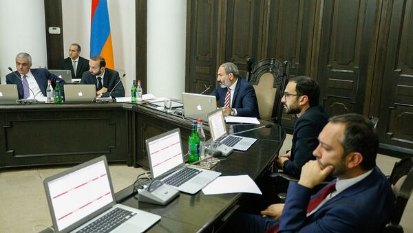 Внеочередное заседание правительства Армении (22 мая 2018). Еревaн - Sputnik Армения