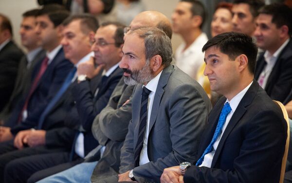Встреча премьер-министра Никола Пашиняна с IT-специалистами (23 мая 2018). Еревaн - Sputnik Армения