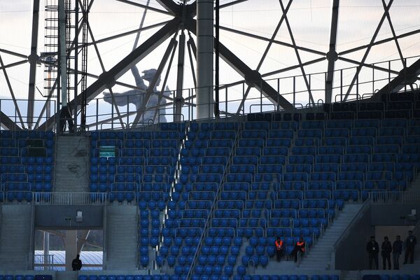 Трибуны на стадионе Волгоград Арена - Sputnik Армения