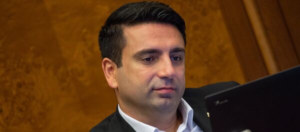 Заседание в Национальном Собрании Армении (23 мая 2018). Еревaн - Sputnik Արմենիա