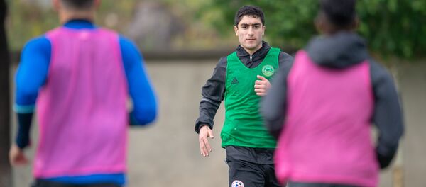 Тренировка сборной Армении по футболу (23 мая 2018). Еревaн - Sputnik Армения