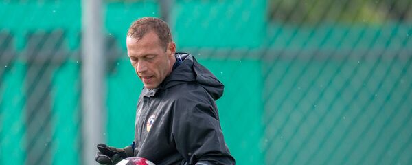 Тренировка сборной Армении по футболу (23 мая 2018). Еревaн - Sputnik Армения