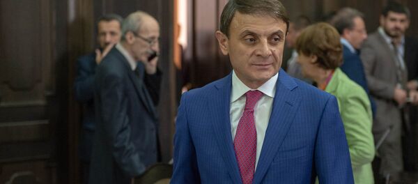 Начальник полиции Валерий Осипян на заседании правительства Армении (24 мая 2018). Еревaн - Sputnik Армения