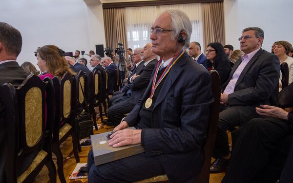 Հայաստանի Հանրապետության նախագահի 2017 թվականի մրցանակների հանձնման հանդիսավոր արարողություն - Sputnik Արմենիա