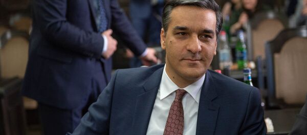 Омбудсмен Арман Татоян на заседании правительства Армении (24 мая 2018). Еревaн - Sputnik Արմենիա