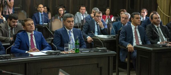 Заседание правительства Армении (24 мая 2018). Еревaн Заседание правительства Армении (24 мая 2018). Еревaн - Sputnik Армения