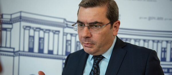 Председатель Комитета государственных доходов Армении Давид Ананян Председатель Комитета государственных доходов Армении Давид Ананян - Sputnik Արմենիա