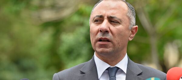 Министр энергетических инфраструктур и природных ресурсов Артур Григорян Министр энергетических инфраструктур и природных ресурсов Артур Григорян - Sputnik Армения