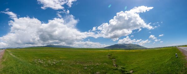 Панорама трассы Ереван-Апаран Панорама трассы Ереван-Апаран - Sputnik Արմենիա