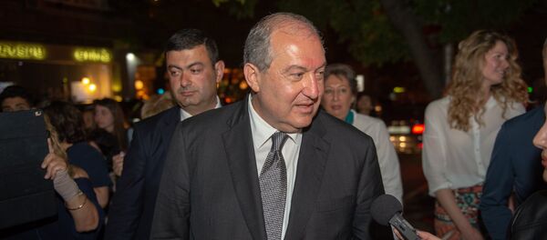 Президент Республики Армения Армен Саркисян - Sputnik Արմենիա