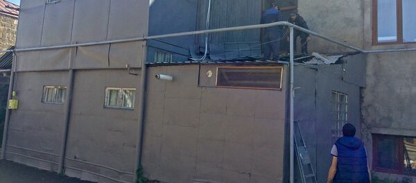 Старое жилище семьи Мхитарян перед демонтажем, Гюмри Старое жилище семьи Мхитарян перед демонтажем, Гюмри - Sputnik Արմենիա