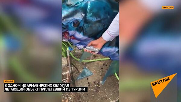 Летающий объект, пересекший армяно-турецкую границу. Эксклюзив Летающий объект, пересекший армяно-турецкую границу. Эксклюзив - Sputnik Армения