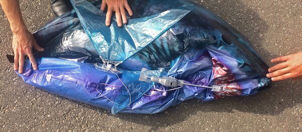 Воздушный шарик, пересекший армяно-турецкую границу Воздушный шарик, пересекший армяно-турецкую границу - Sputnik Армения