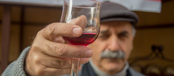 Ярмарка-дегустация вина в центре Ереване  - Sputnik Արմենիա