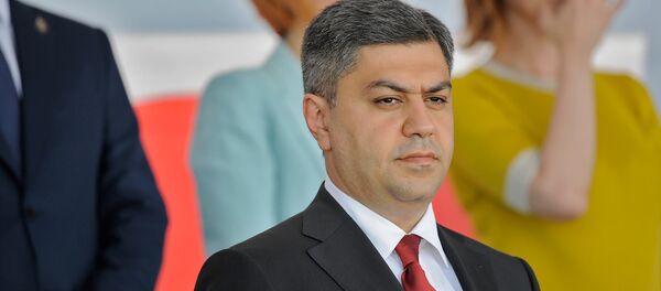 Директр СНБ Армении Артур Ванецян на праздовании 100-летия провозглашения Первой Республики и Победы в Сардарапатском сражении (28 мая 2018). Сардарапат - Sputnik Армения