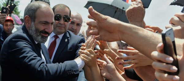 Премьер-министр Армении Никол Пашинян, архив. Премьер-министр Армении Никол Пашинян, архив. - Sputnik Армения