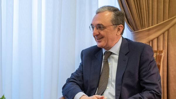 Министр иностранных дел Армении Зограб Мнацаканян - Sputnik Արմենիա