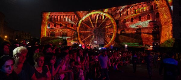 Праздничный концерт, приуроченный к 100-летию провозглашения Первой Республики (28 мая 2018). Еревaн - Sputnik Армения